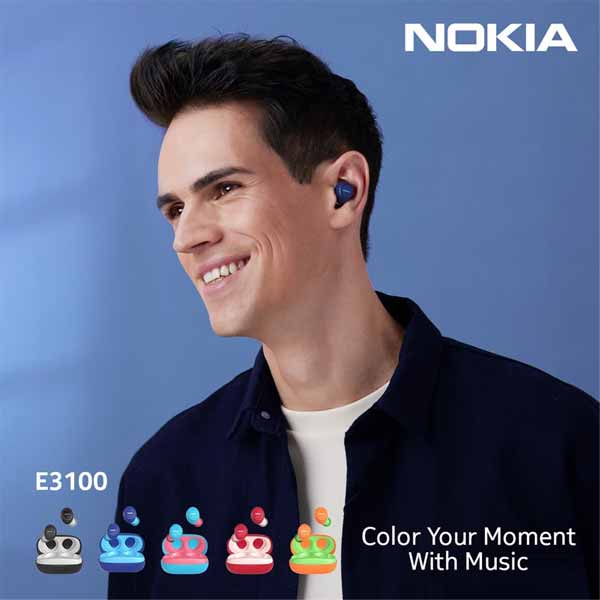 Nokia Essential True Wireless Earphones (E3100) - Blue - Picture 5 of 5