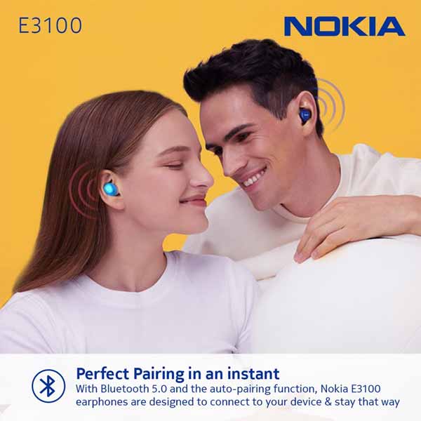 Nokia Essential True Wireless Earphones (E3100) - Blue - Picture 4 of 5
