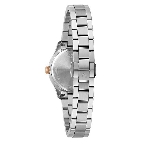 Bulova Silver Dial Classic Stainless Steel Women's Watch (98M136) - Picture 1 of 3
