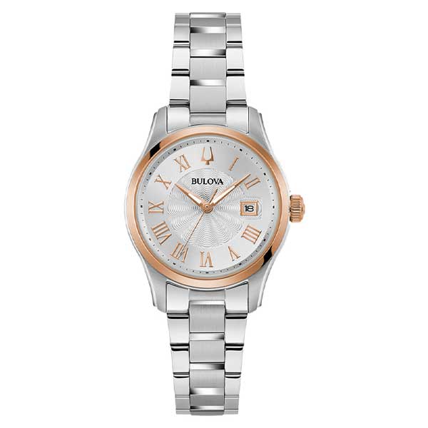 Bulova Silver Dial Classic Stainless Steel Women's Watch (98M136) - Picture 3 of 3